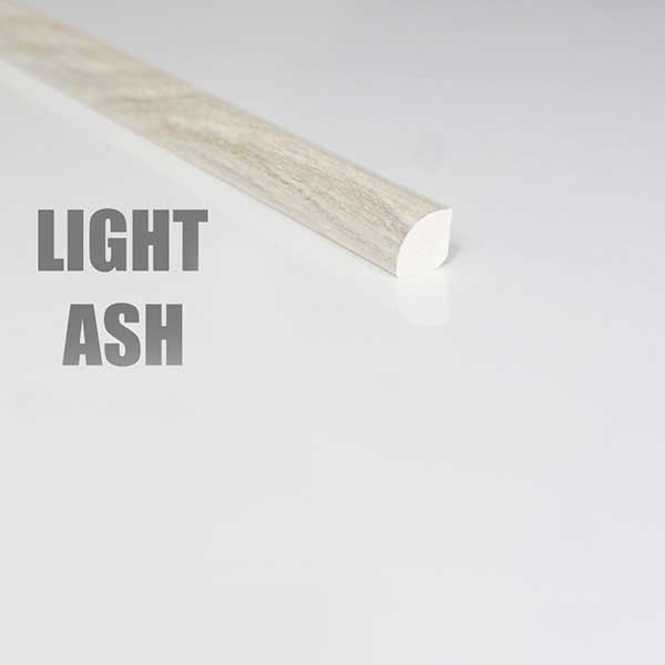 18mm Window Door Plastic uPVC Skirting Quadrant Trim