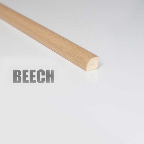 18mm Window Door Plastic uPVC Skirting Quadrant Trim