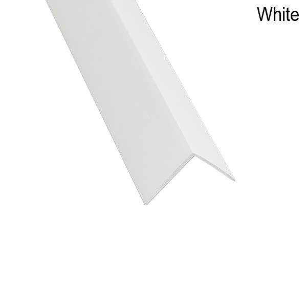 2.44m PVC Wall Angle for Internal and External Corners