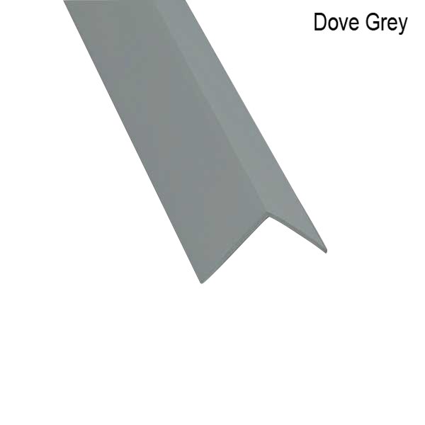 2.44m PVC Wall Angle for Internal and External Corners