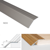 41mm Anodised Aluminium Door Threshold Screwfix Ramp Profile