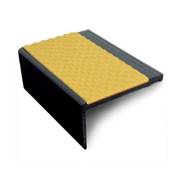 60.4mm x 32mm PVC Hard Nose Non Slip Heavy Duty Stair Nosing