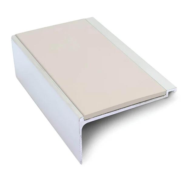 60mm x 32mm Commercial Stair Nosing With Non Slip PVC Insert