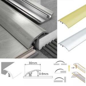 Aluminium 30mm Door Threshold Strip Floor Bar Edge Trim