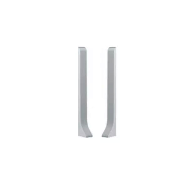 Aluminium Anodized Waterproof Skirting Board 80mm High + PVC Accessories