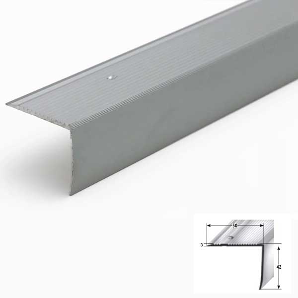 Aluminium Anti Slip Stair Nosing Edge Protector