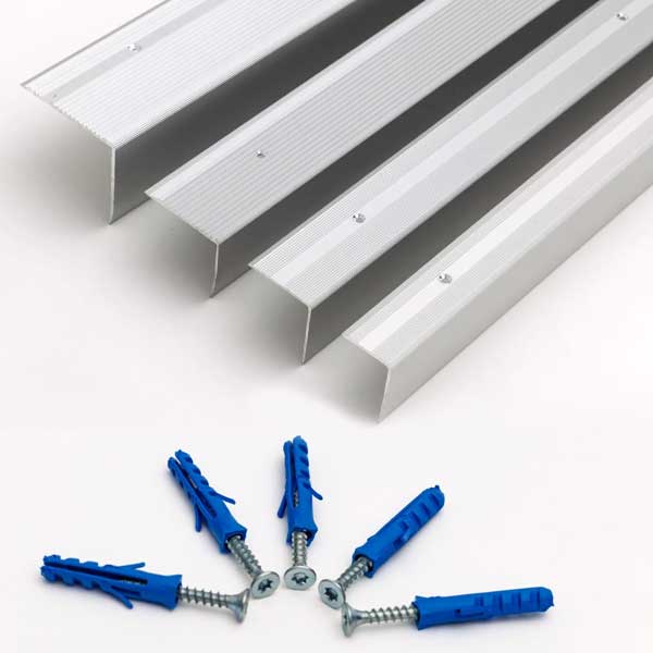 Aluminium Anti Slip Stair Nosing Edge Protector