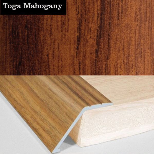 Door Thresholds / 41mm Wide Aluminium Wood Effect Door Floor Trim