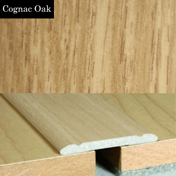 Door Thresholds / 30mm Wide Aluminium Wood Effect Door Threashold Self