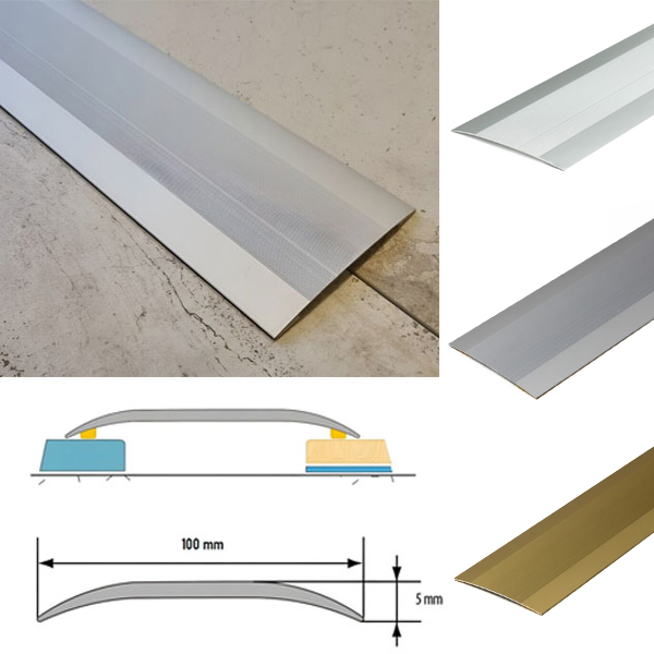 Anodised Aluminium Door Floor Bar Trim Threshold Cover Strip