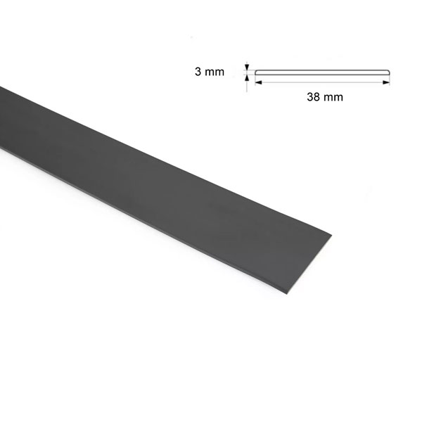 Durable PVC 1m Long Flat Trim Architrave Cover