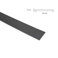 Durable PVC 1m Long Flat Trim Architrave Cover