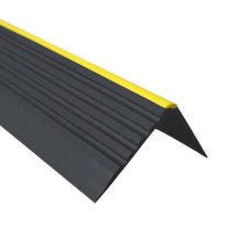 55mm x 40mm Flexible PVC Bullnose Stair Nosing Anti Slip