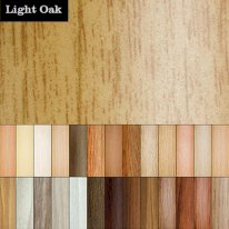 25mm x 20mm Aluminium Wood Effect Stair Nosing Edge Trim Self Adhesive