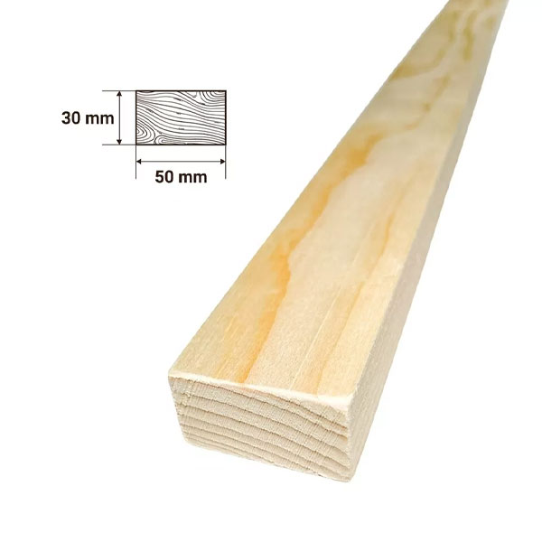 Pinewood Timber Decorative Wood Pine Moulding PSE Treated Battens