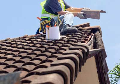 Modern UK roofing systems including dry verge and plastic roof tiles