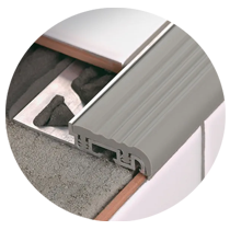 Shop Durable Tile-In Stair Nosing