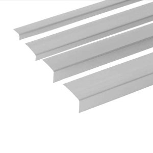 Unequal PVC Plastic Corner 90 Degree Angle Trim - 2.5m Long