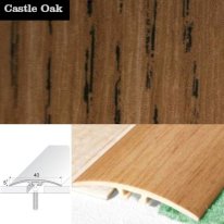40mm Wide PVC Wood Effect Door Threshold Strip Screwfix