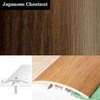 40mm Wide PVC Wood Effect Door Threshold Strip Screwfix