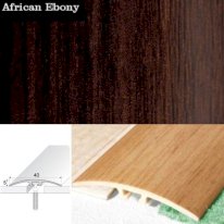 40mm Wide PVC Wood Effect Door Threshold Strip Screwfix